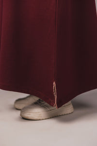 Maroon Polo Dress
