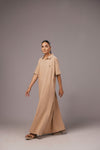 Latte Polo Dress