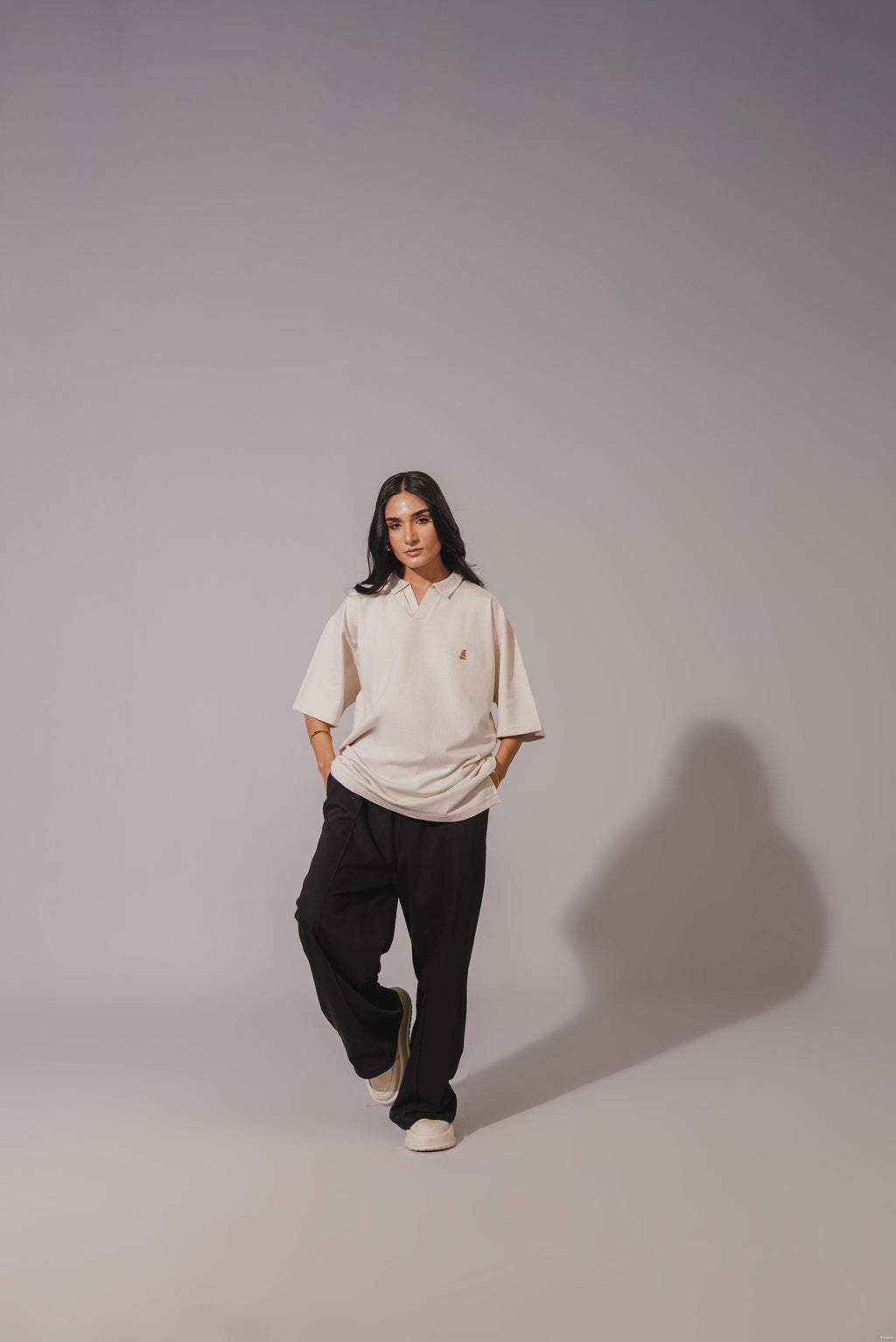 Off-White Drop Needle Polo