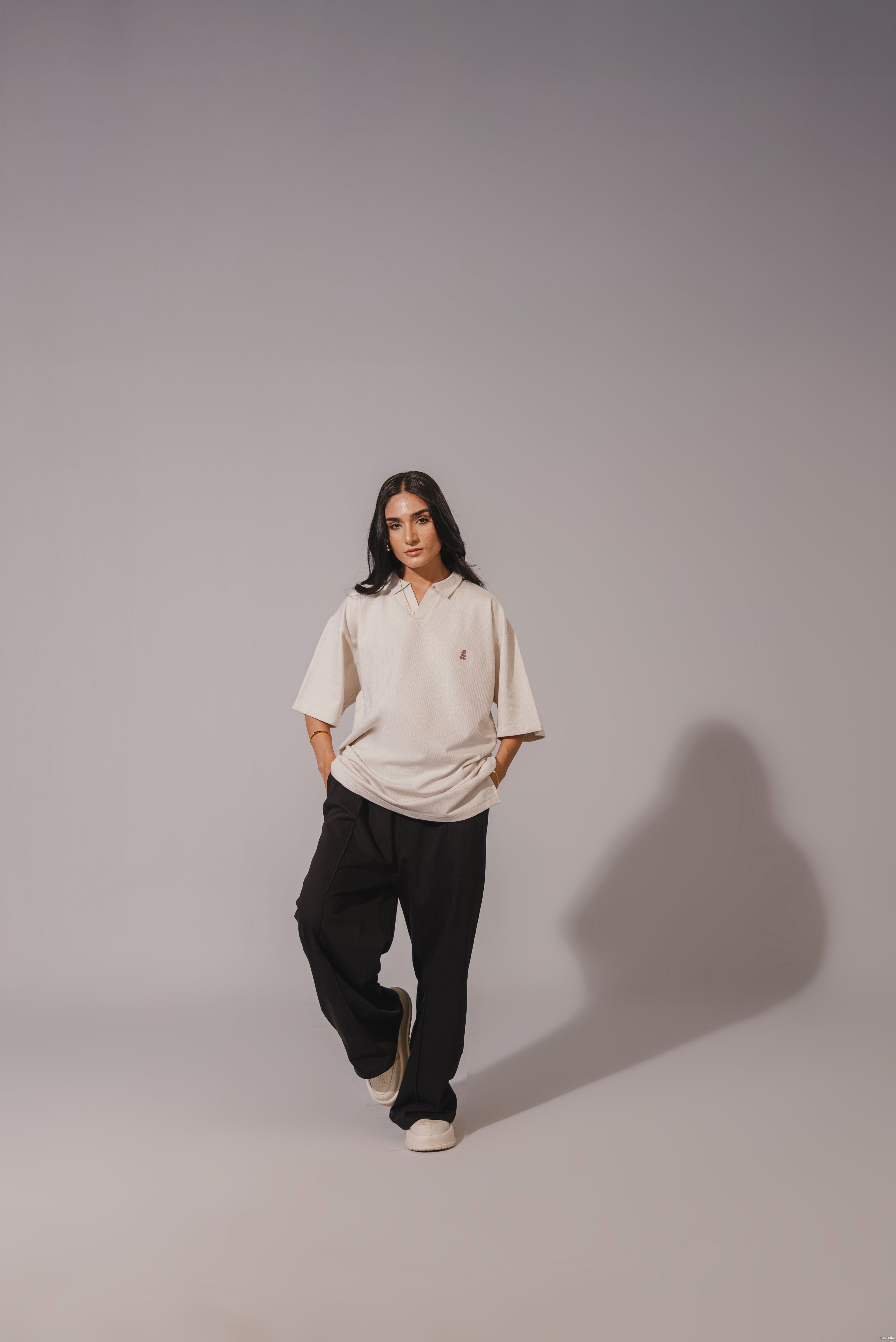 Off-White Drop Needle Polo