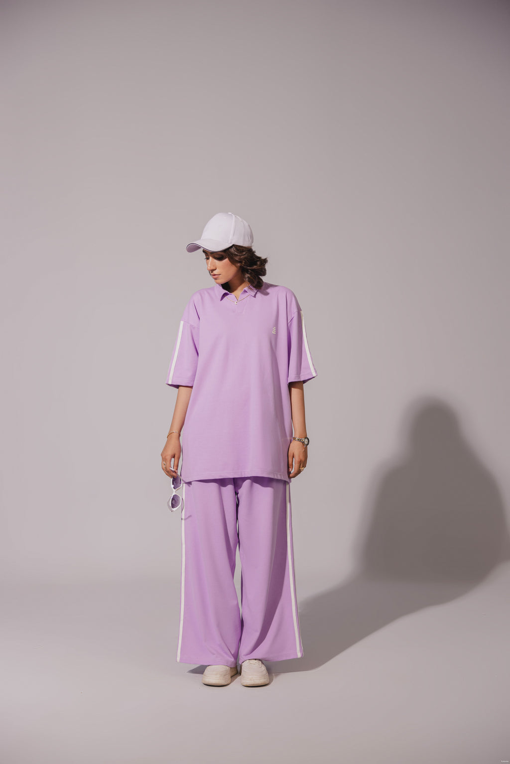 Lilac Polo Coord Set