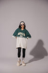 Green Baseball Tee