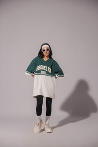 Green Baseball Tee