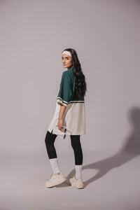 Green Baseball Tee