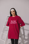 Raspberry Pink Oversized Tee