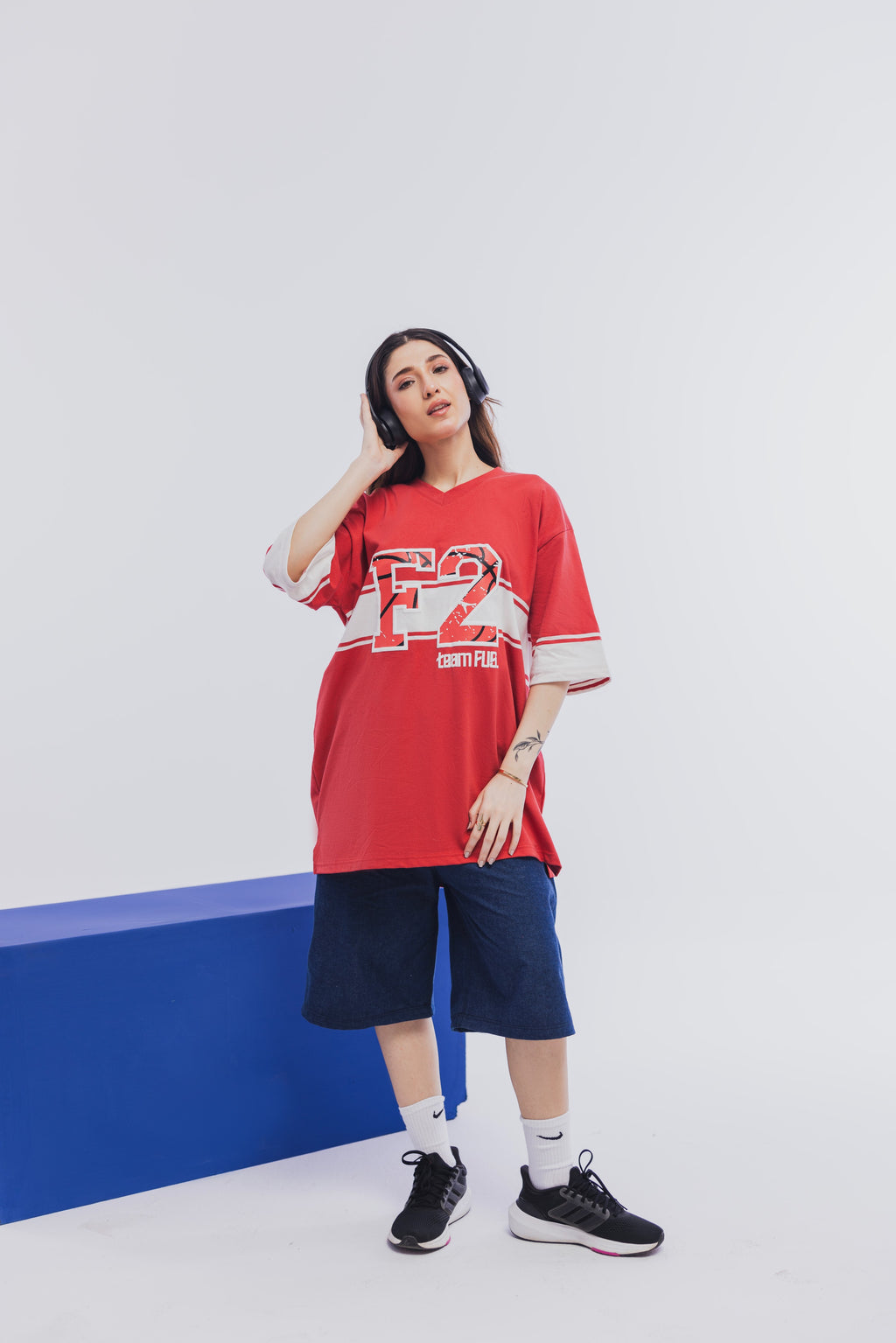 Vermillion Varsity Tee