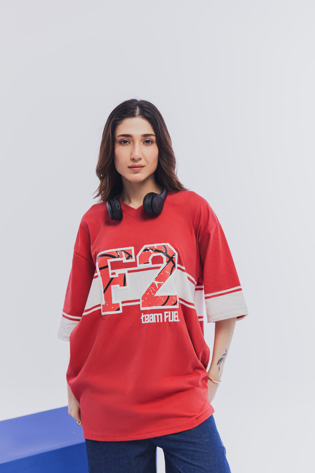 Vermillion Varsity Tee