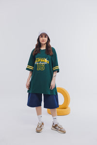 Dark Green Varsity Tee