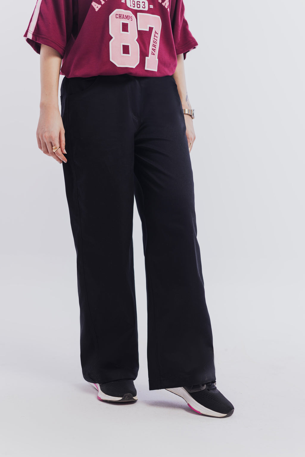 Black Wide Leg Pant