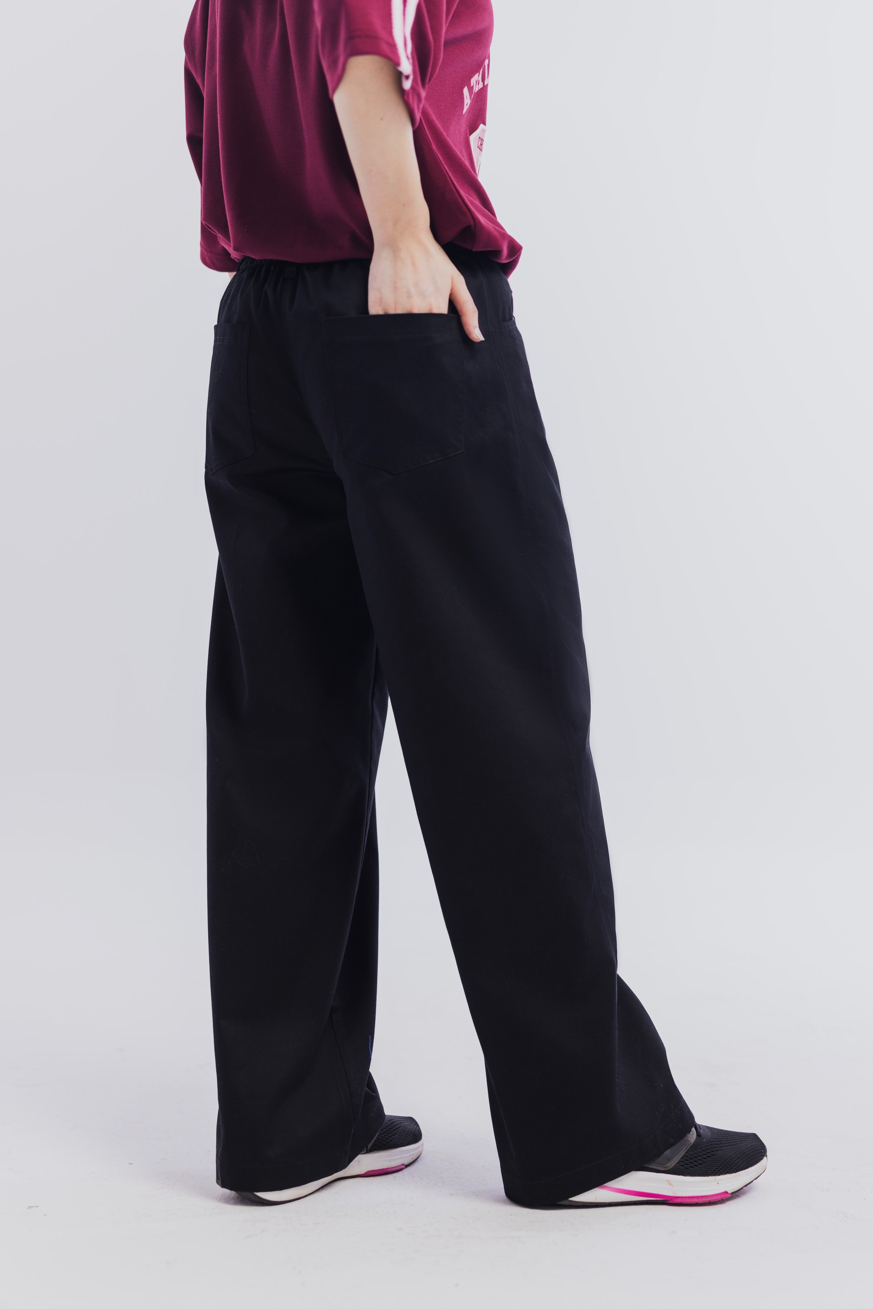 Black Wide Leg Pant