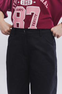 Black Wide Leg Pant