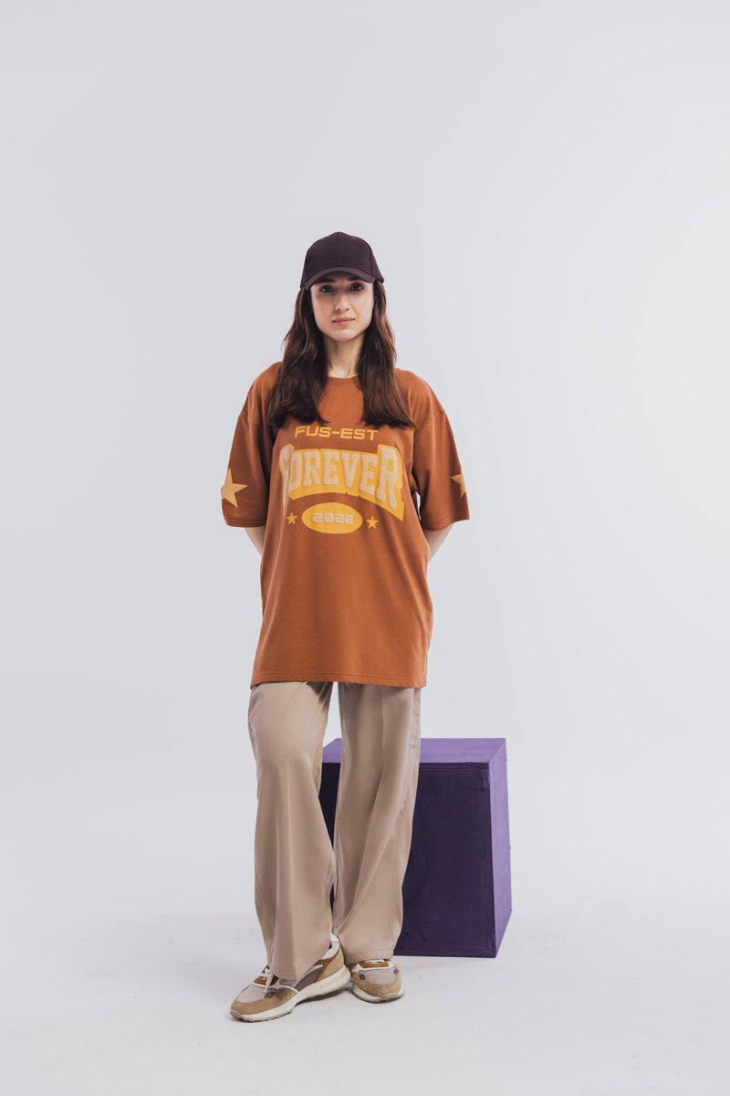 Brown Varsity Tee