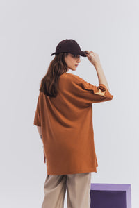 Brown Varsity Tee
