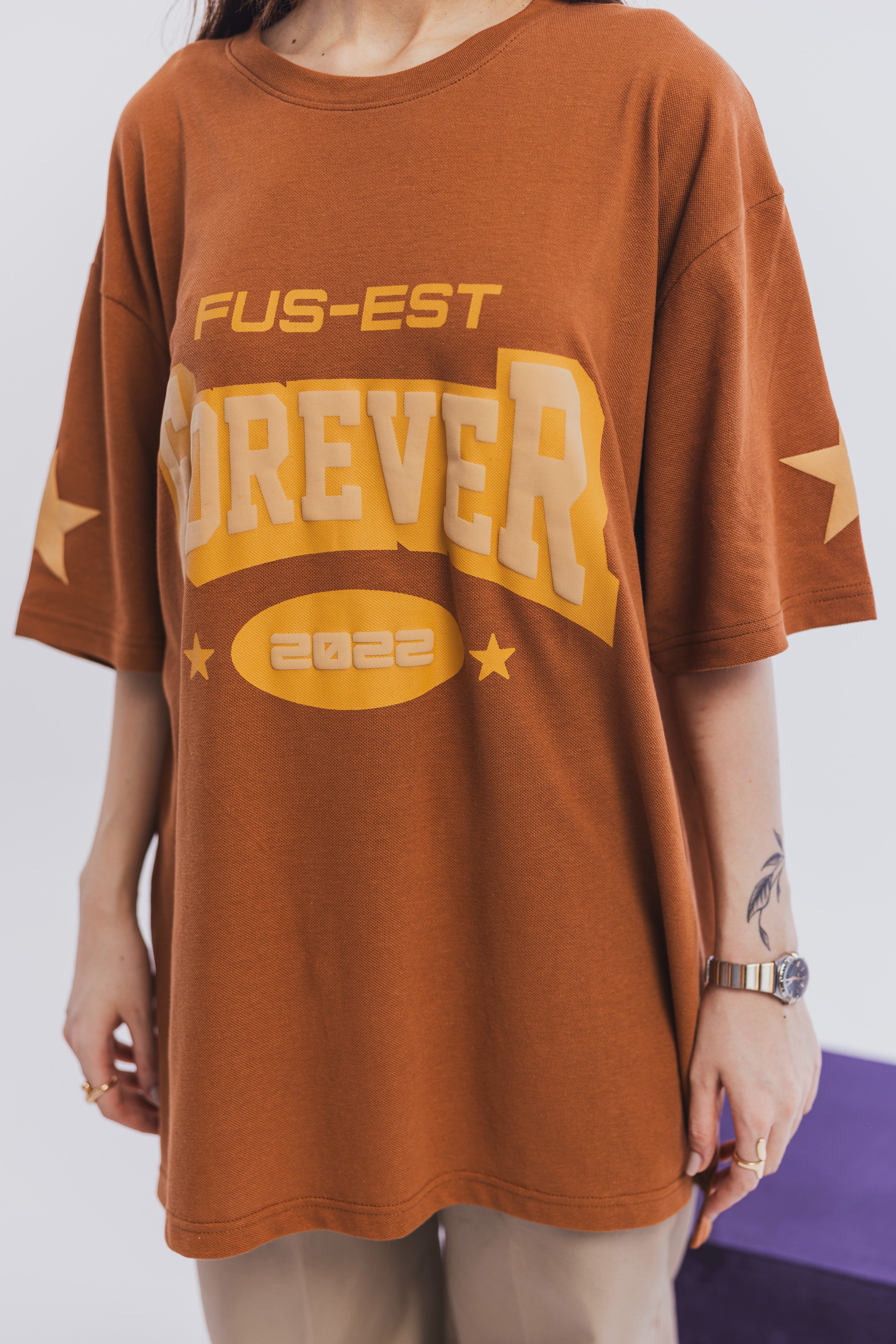 Brown Varsity Tee