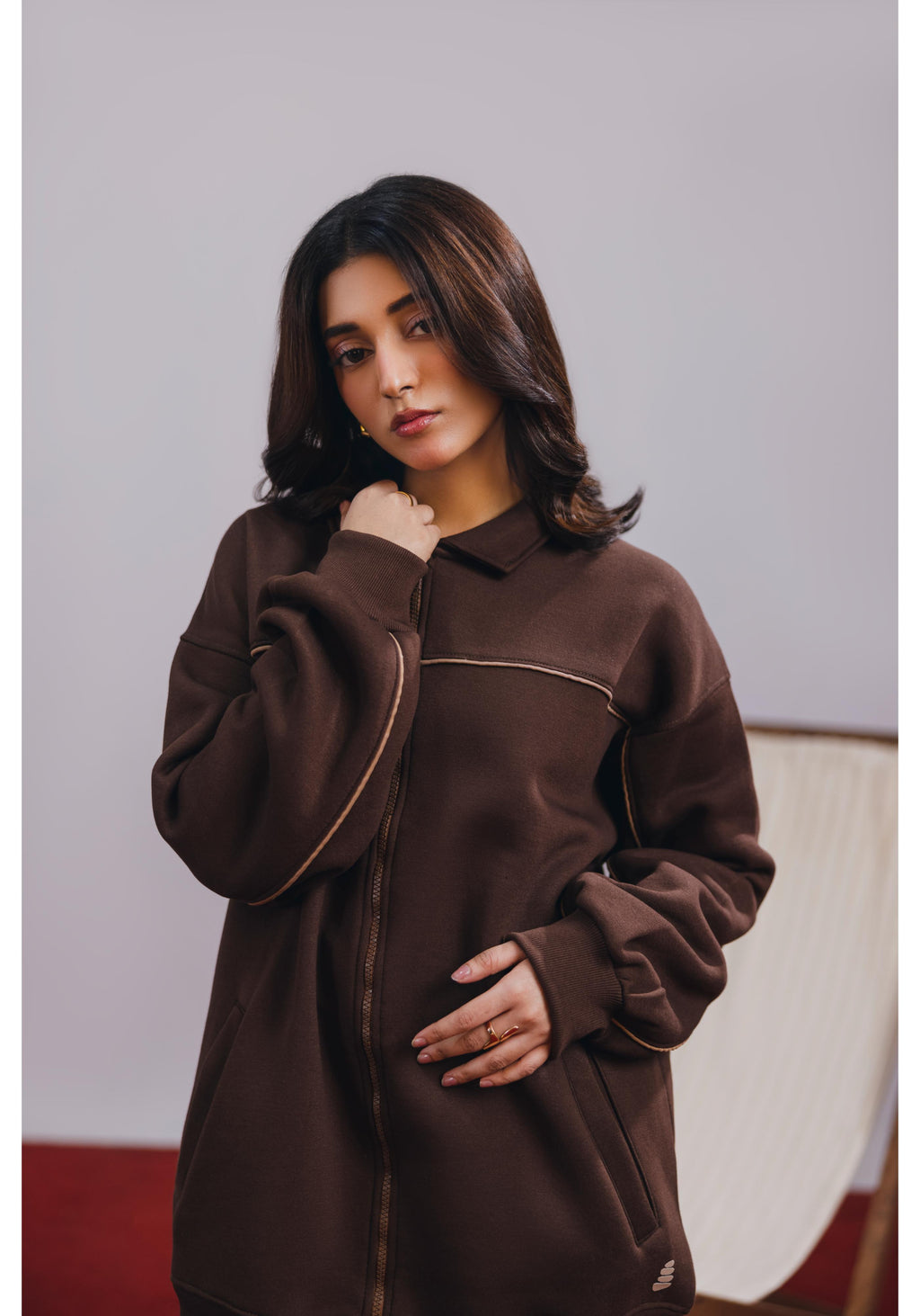 Zipper Brown Set