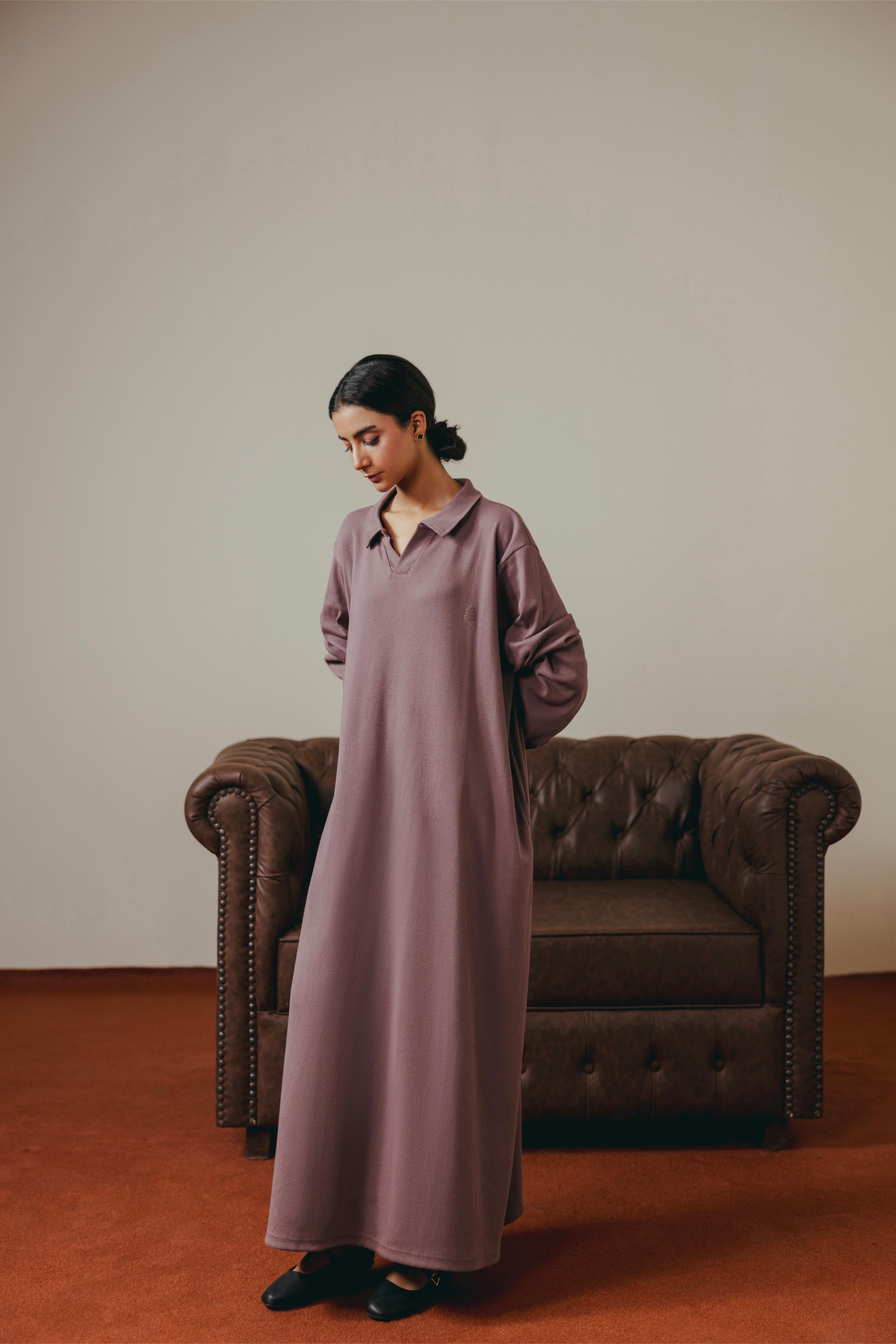 mauve ribbed dress Mauve Ribbed Knit Button Up Sleeveless Midi Dress