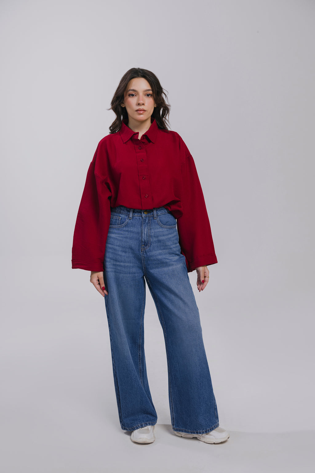 IndigoBLUE WIDE LEG jeans