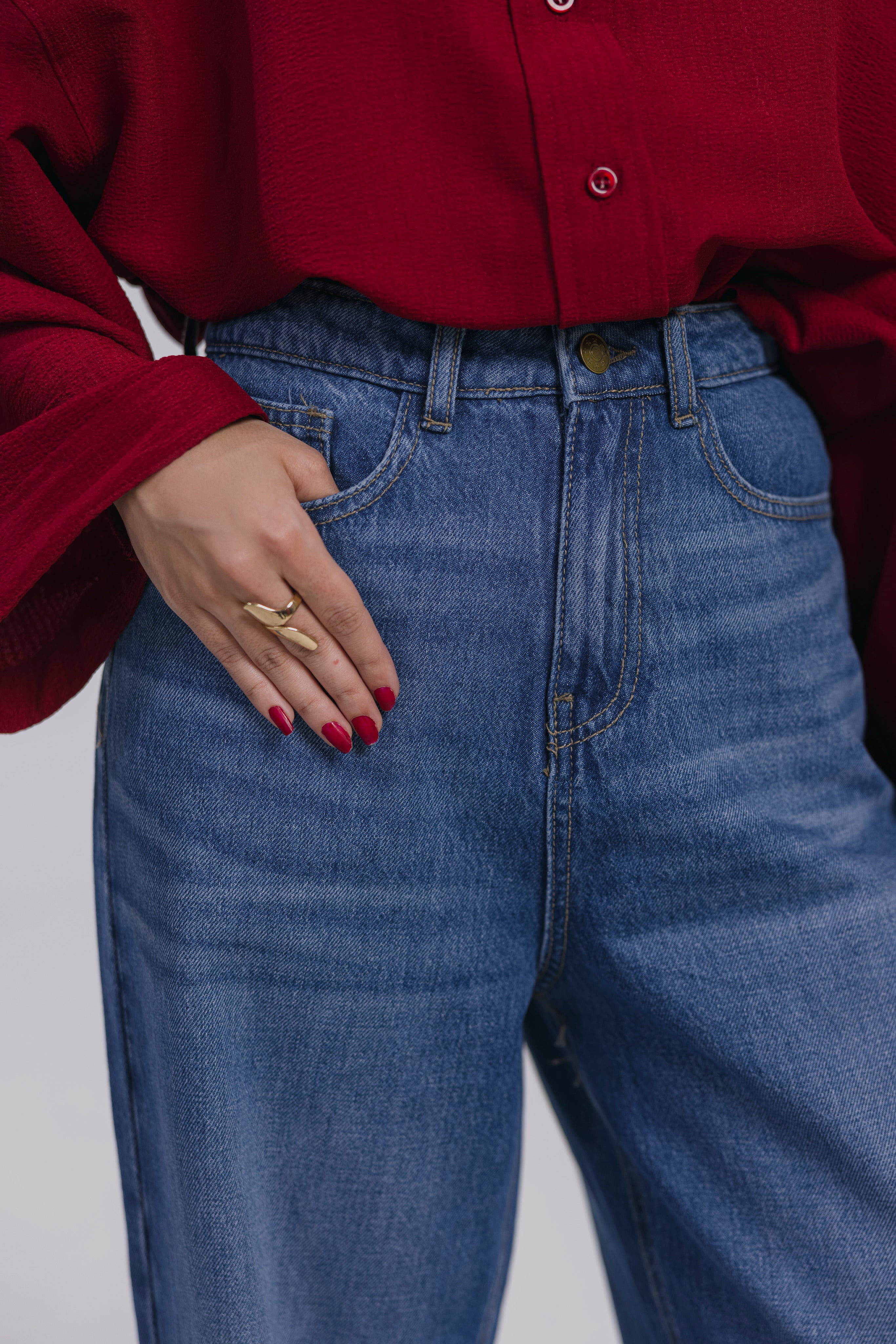 IndigoBLUE WIDE LEG jeans