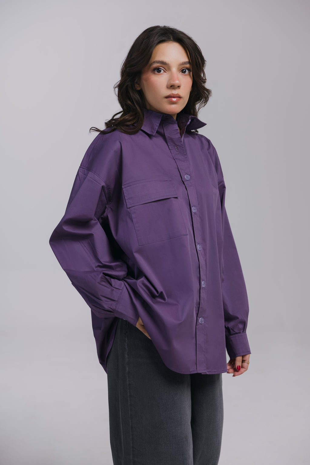 Dark Purple Shirt