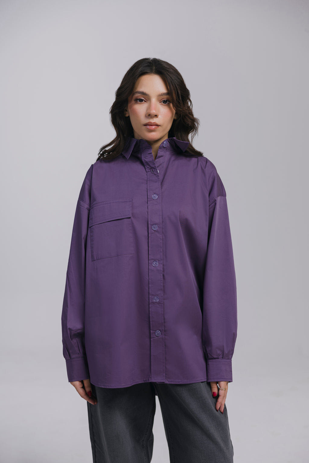 Dark Purple Shirt