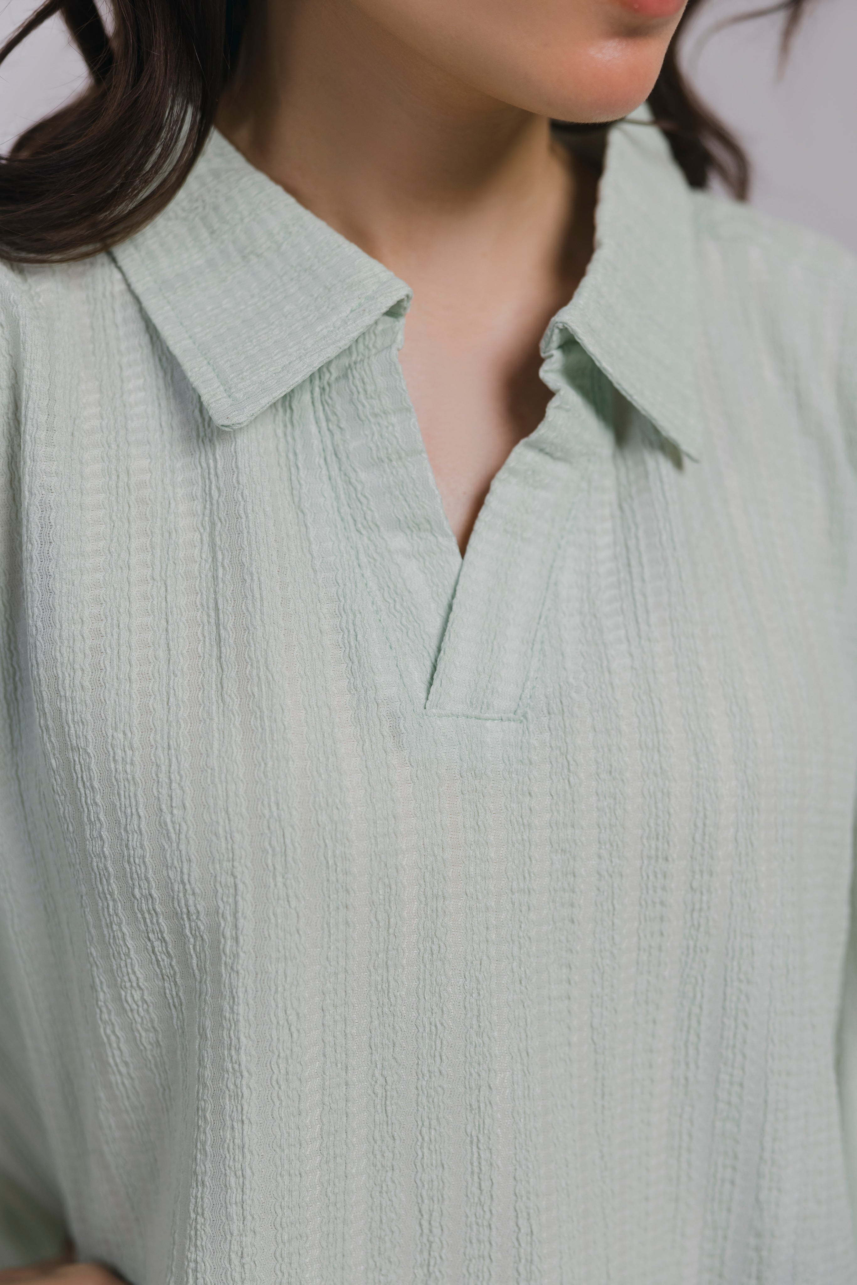 Mint Green Oversized Top