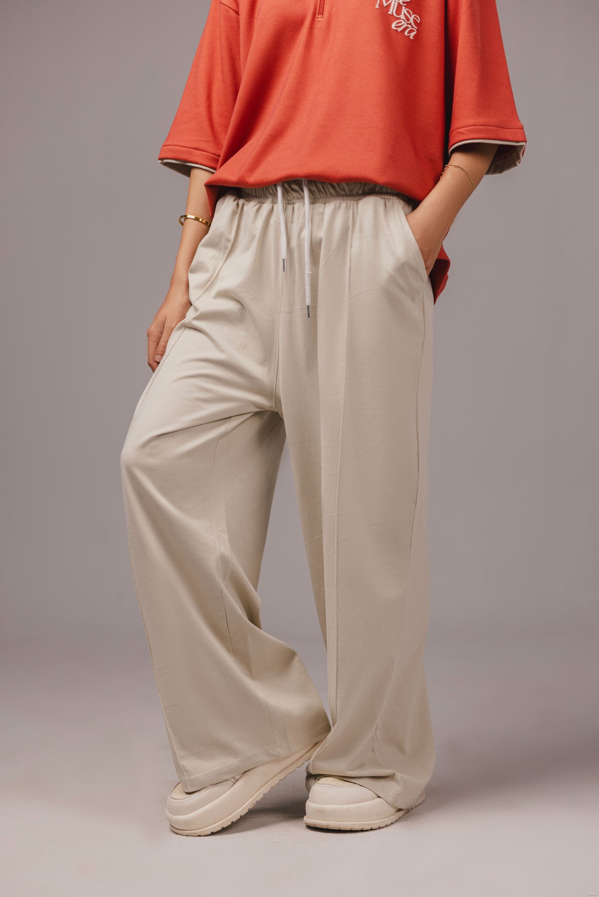Beige Trouser