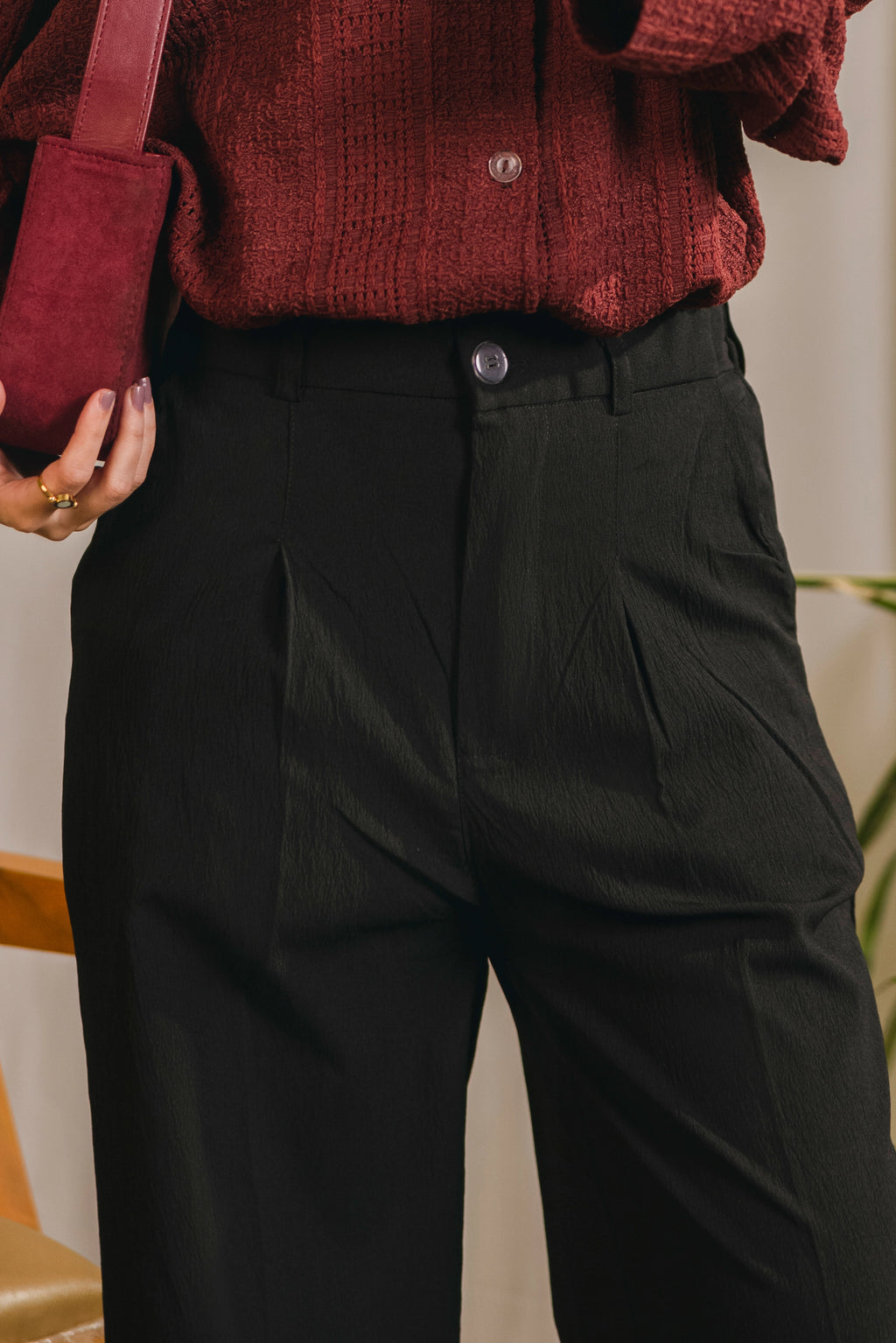 Black Tailored Pants