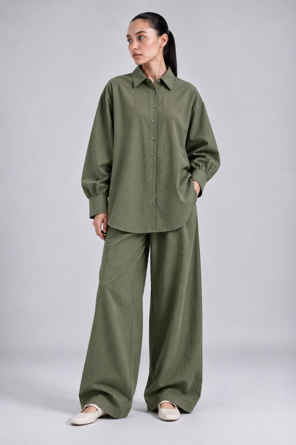 Army Green Coord Set
