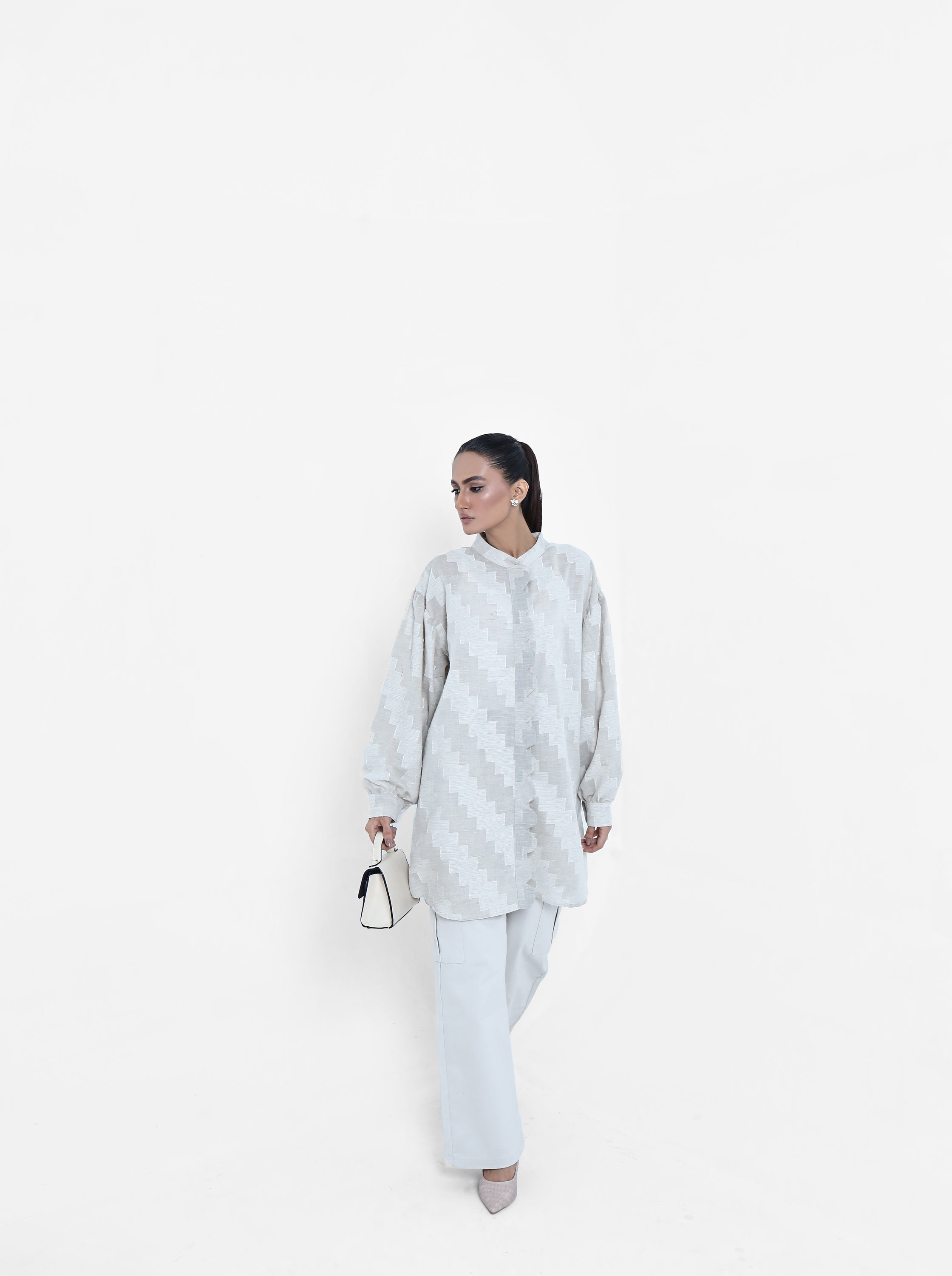 Off White Button Down