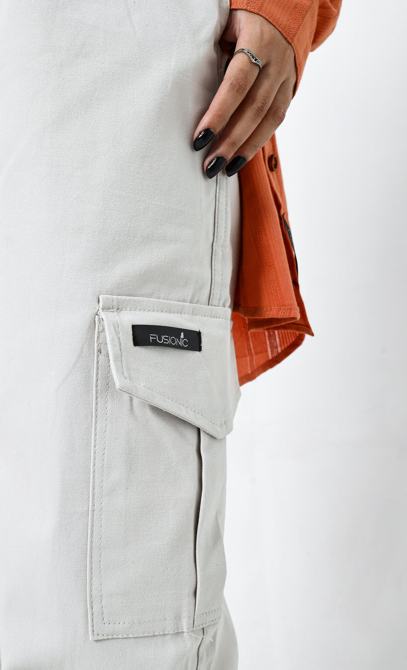 Off White Cargo Trouser