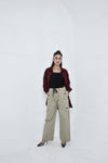 Khaki Cargo Trouser