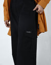 Black Cargo Trouser