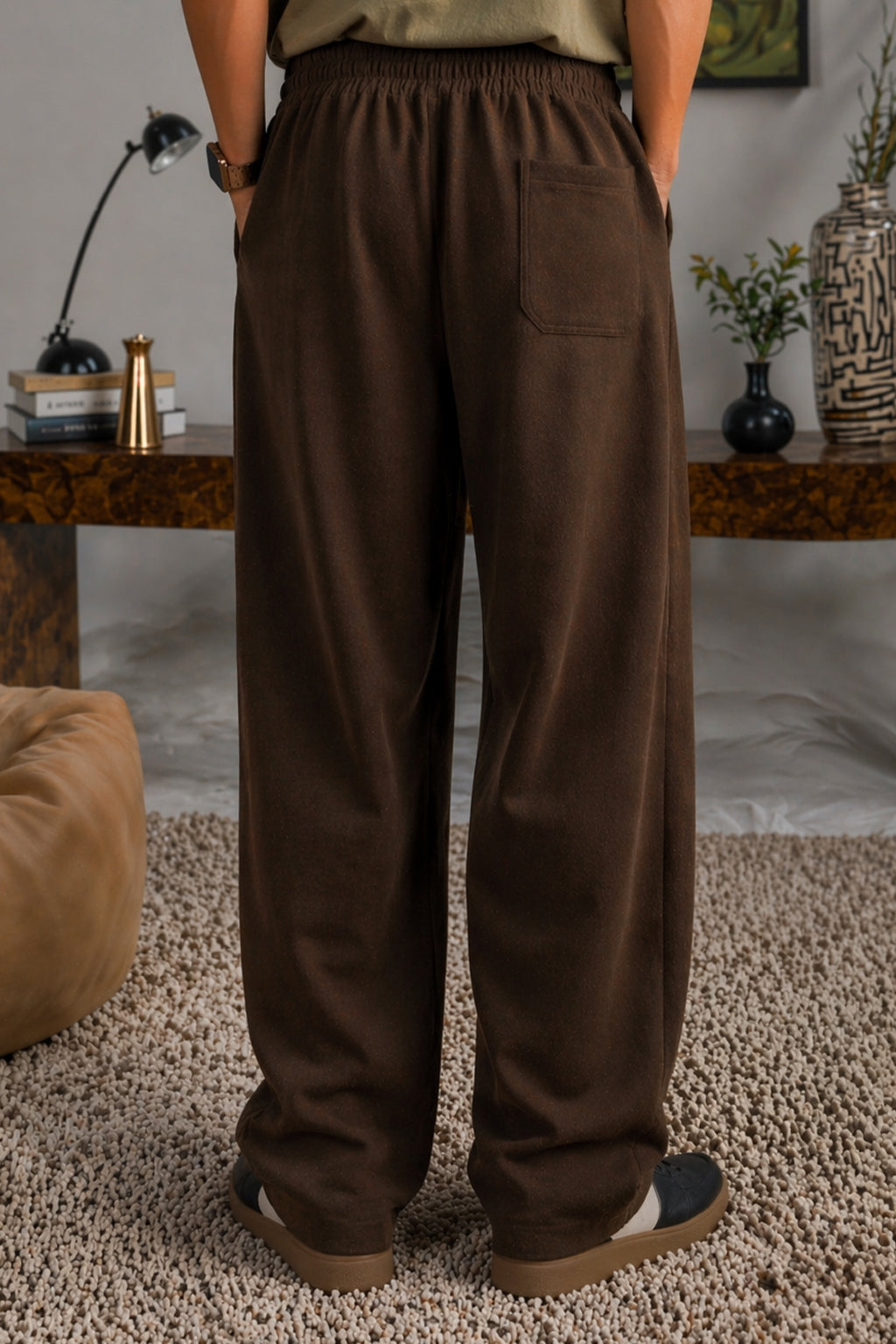 Brown Relax Trouser Men