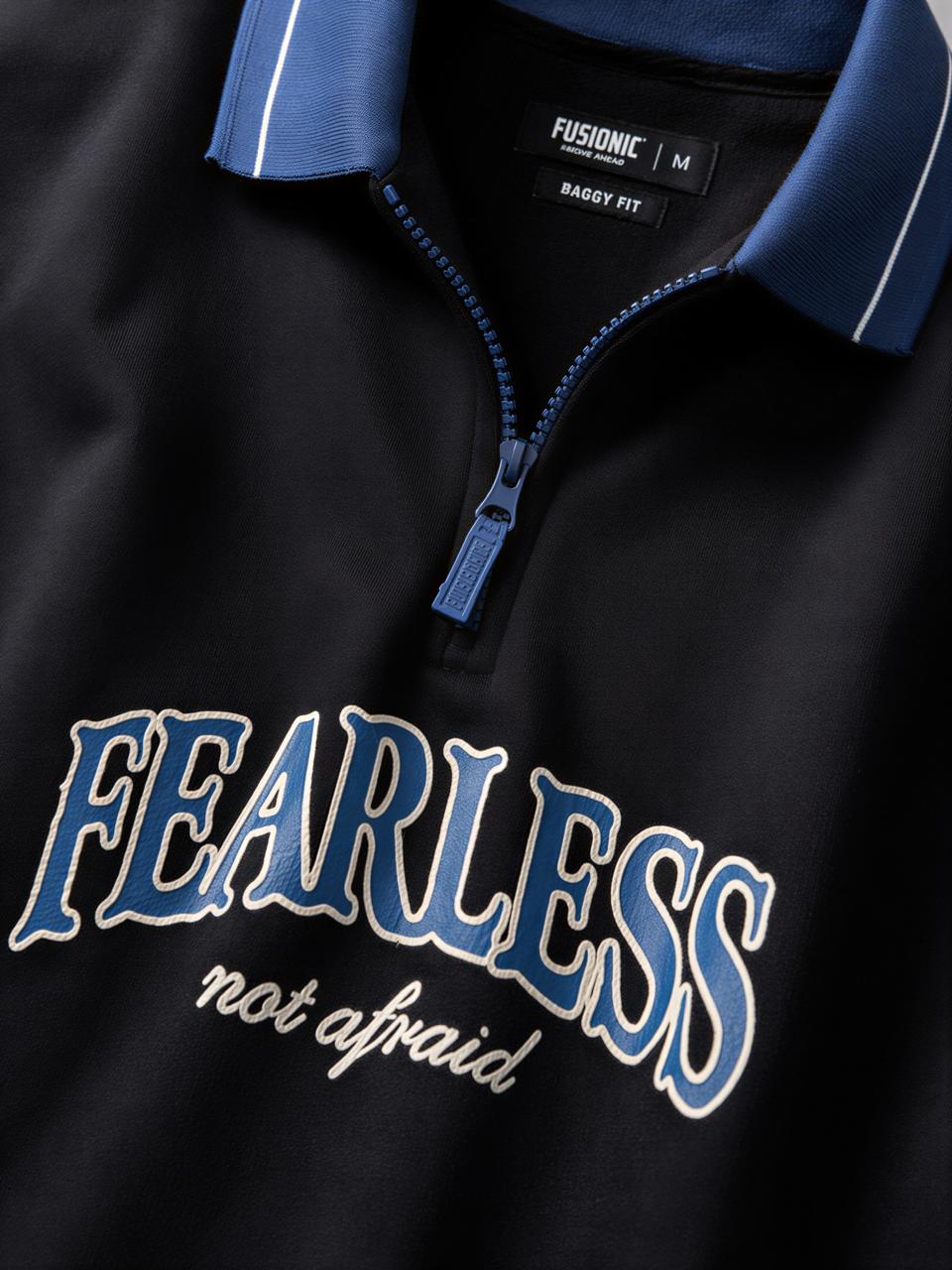 Black Oversized Polo