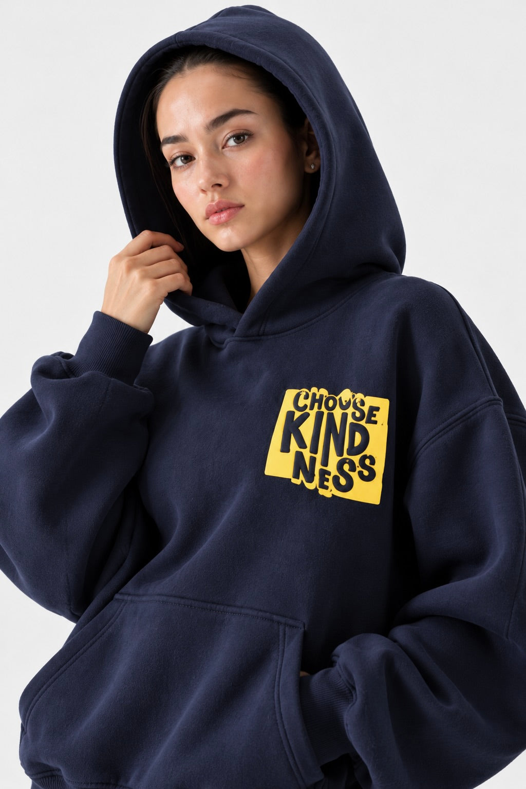 Navy Oversized Hoodie