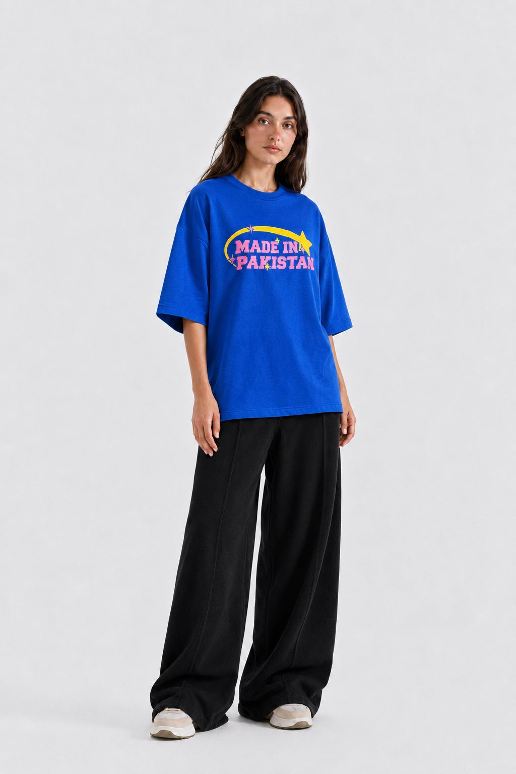 Royal Blue Oversized Tee