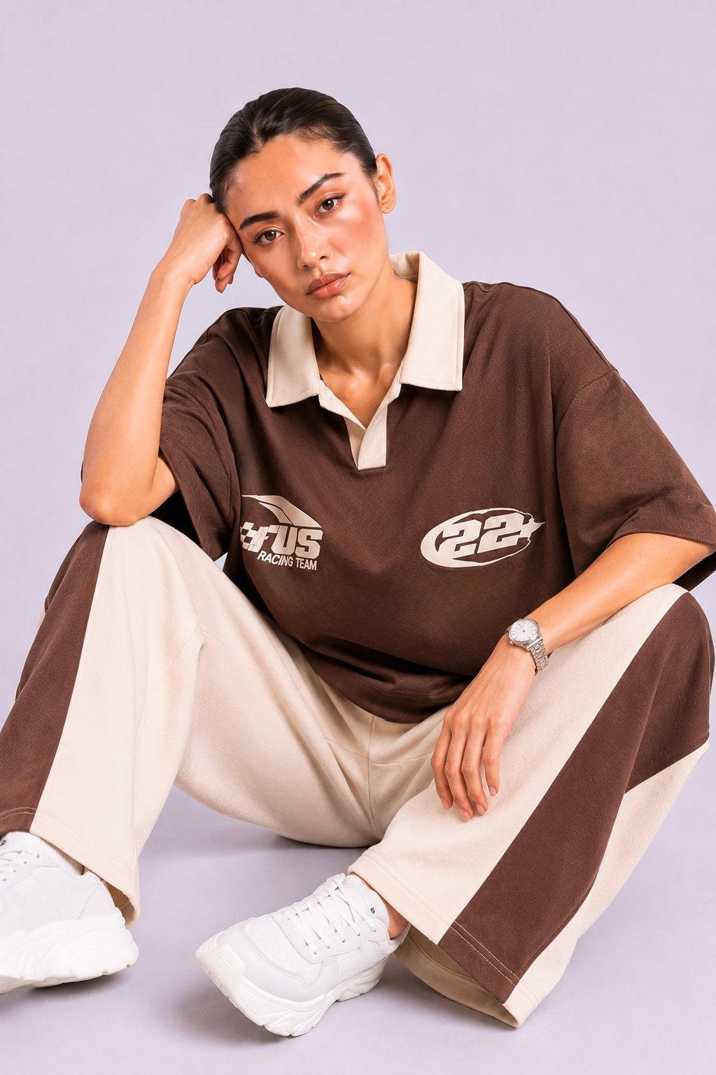 Brown Varsity Coord Set