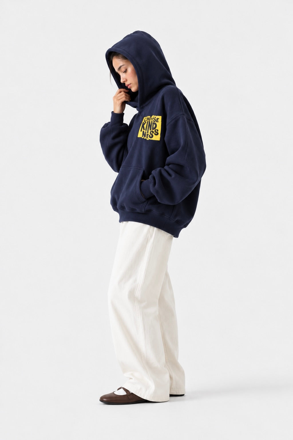 Navy Oversized Hoodie