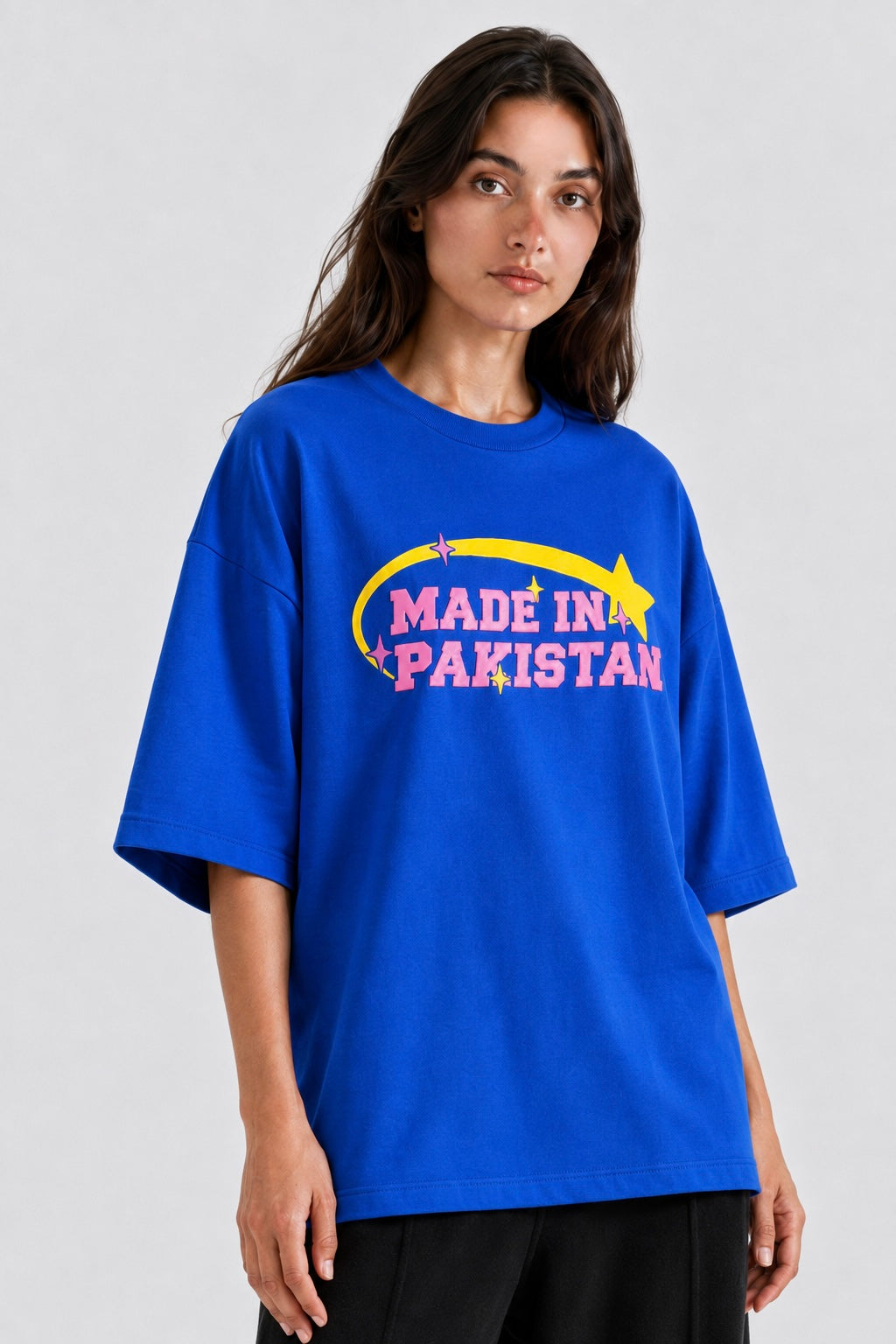 Royal Blue Oversized Tee