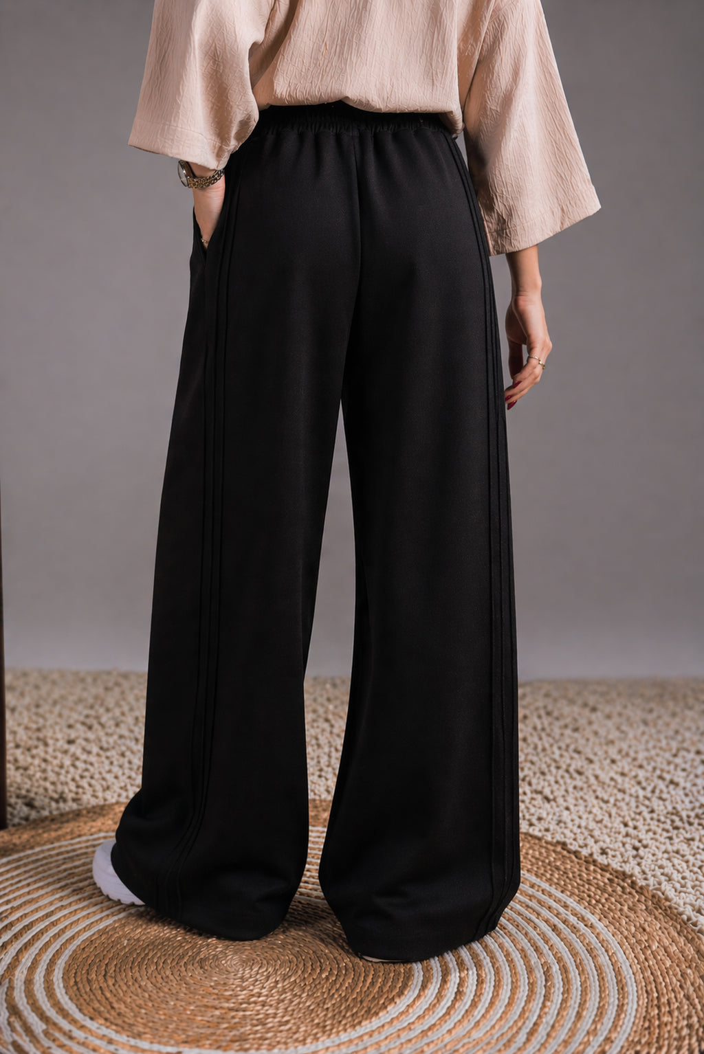 Black Baggy Trouser