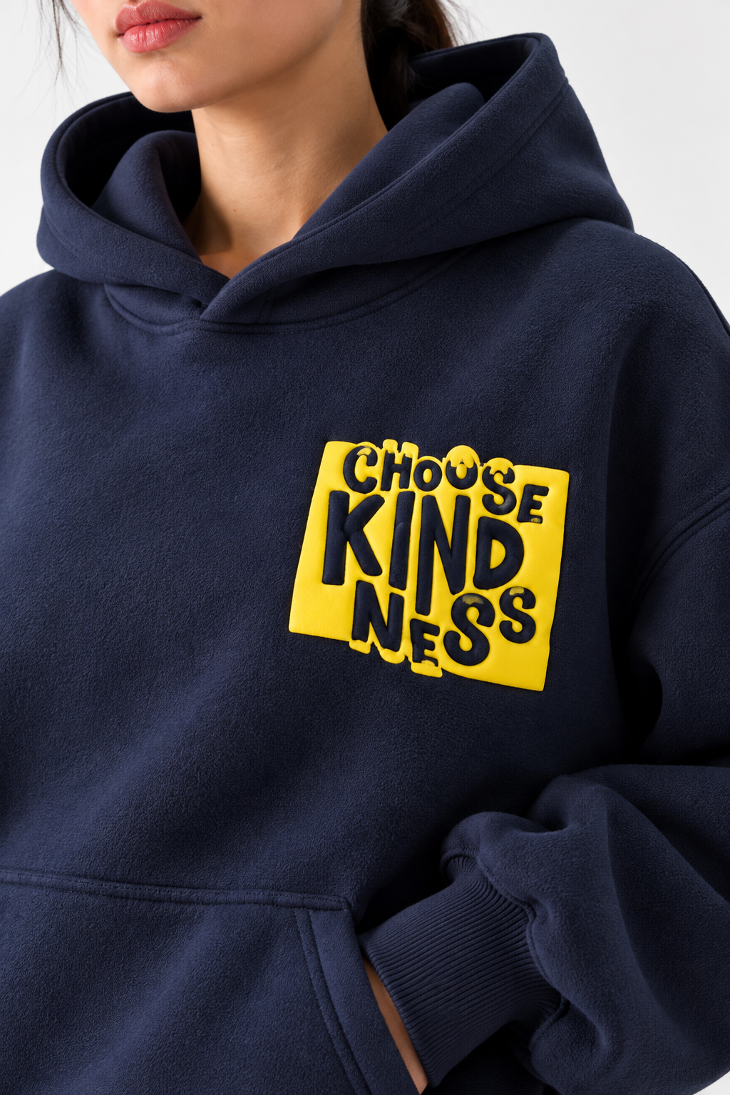 Navy Oversized Hoodie