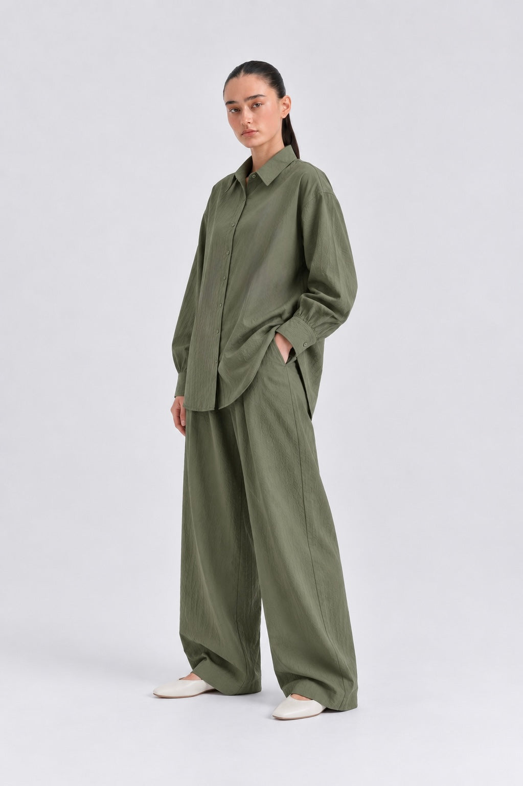 Army Green Coord Set