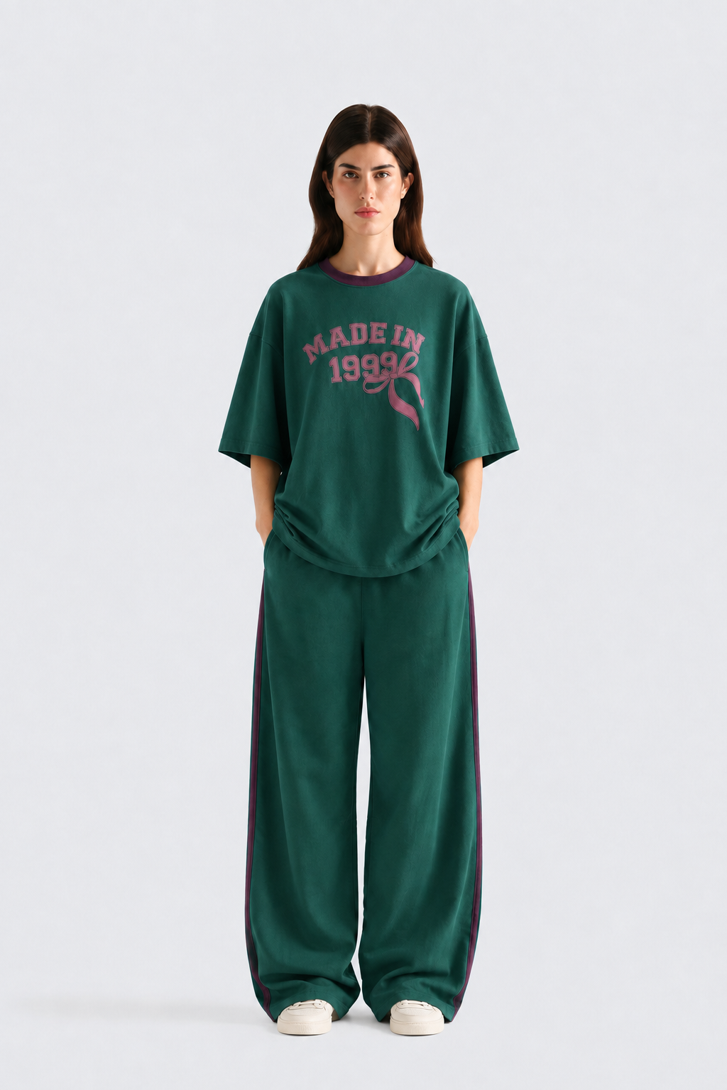 Bottle Green Coord Set