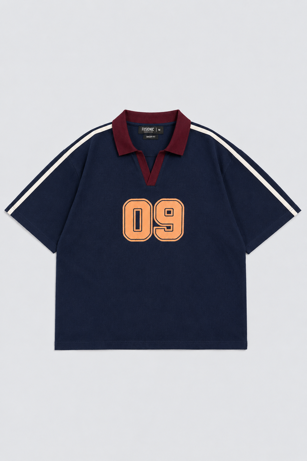 Dark Navy Oversized Polo