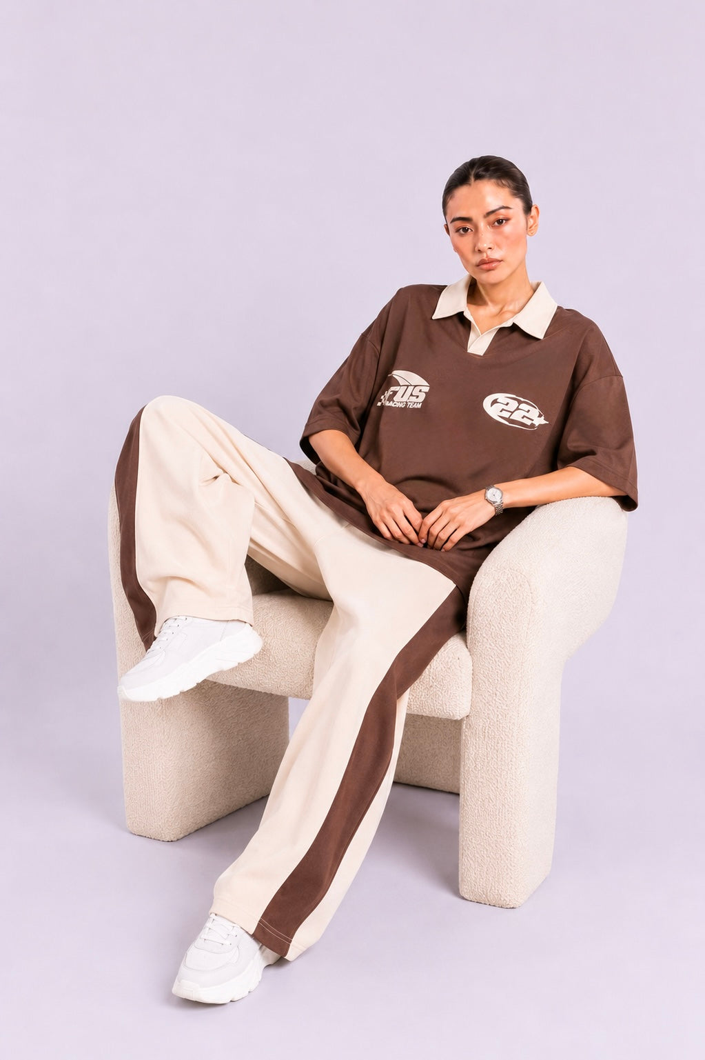 Brown Varsity Coord Set