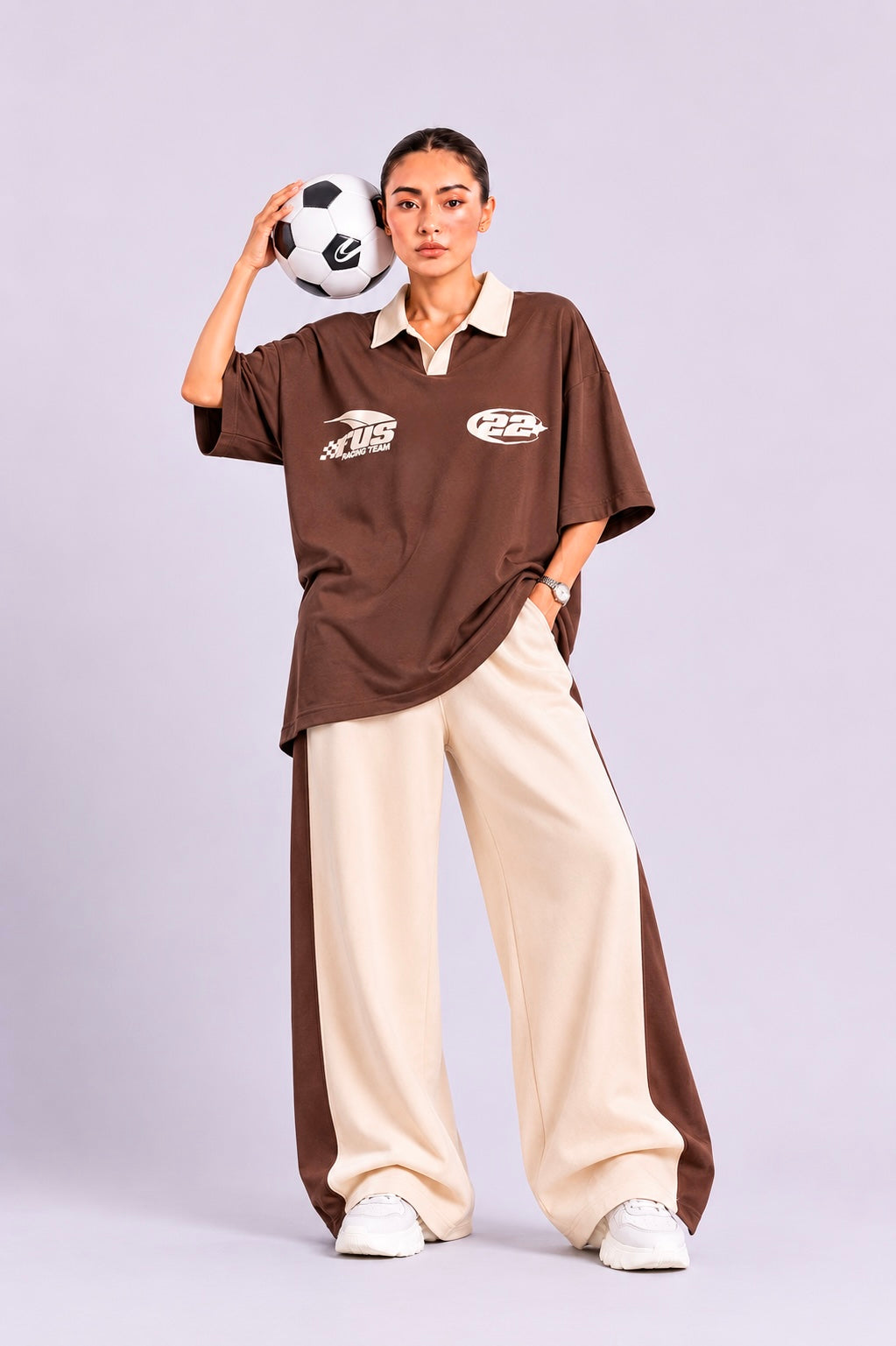Brown Varsity Coord Set