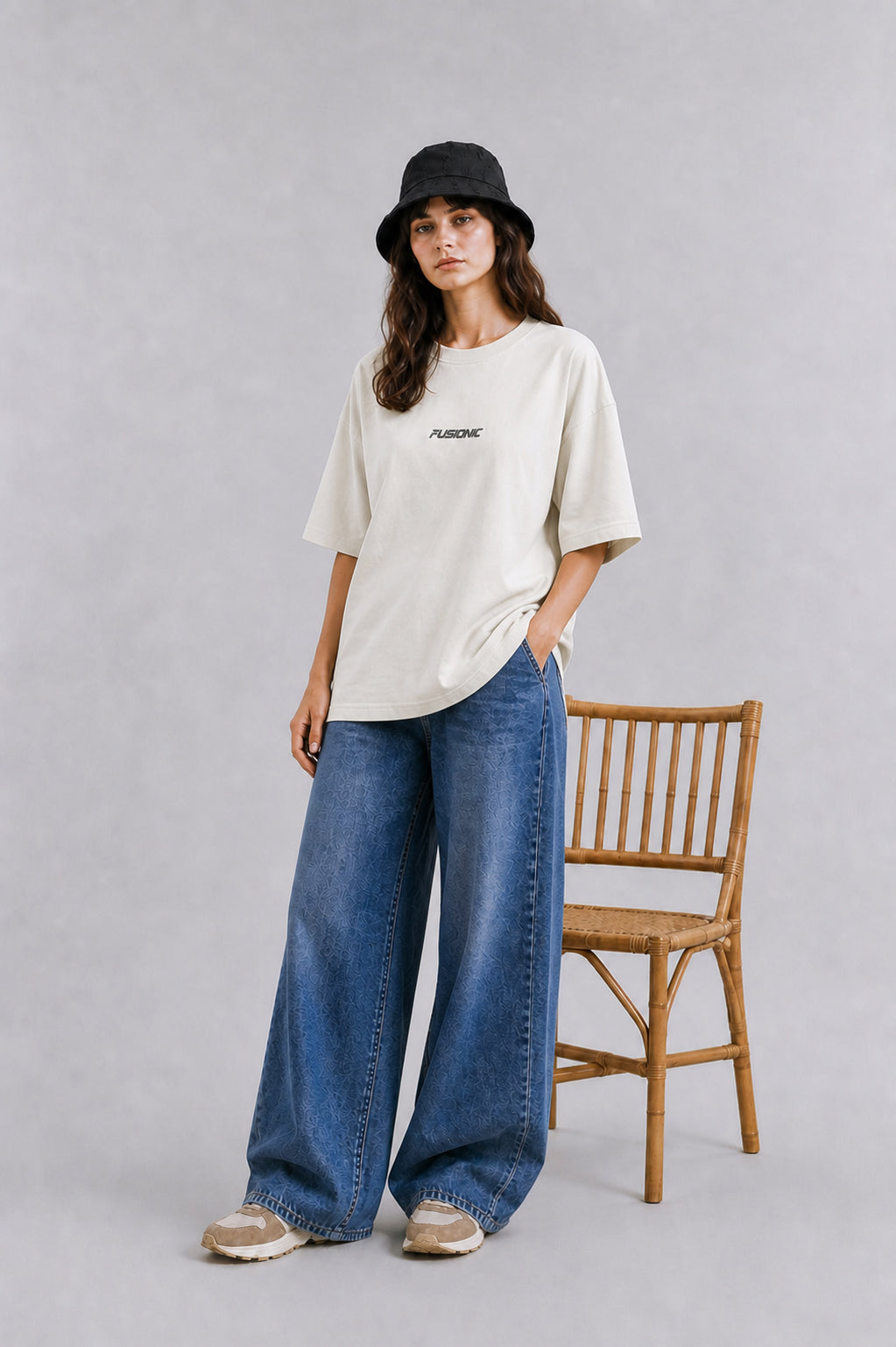 Basic Off White Tee