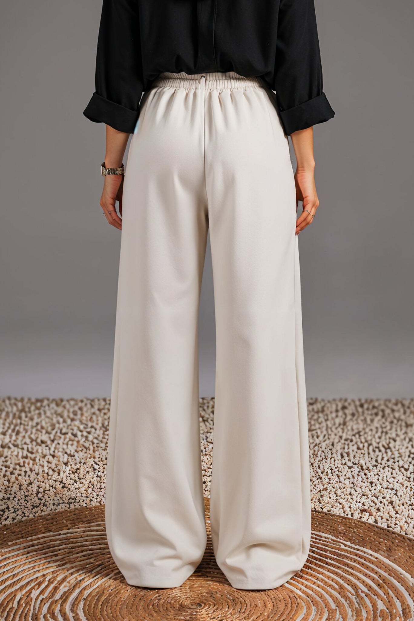 Off White Baggy Trouser