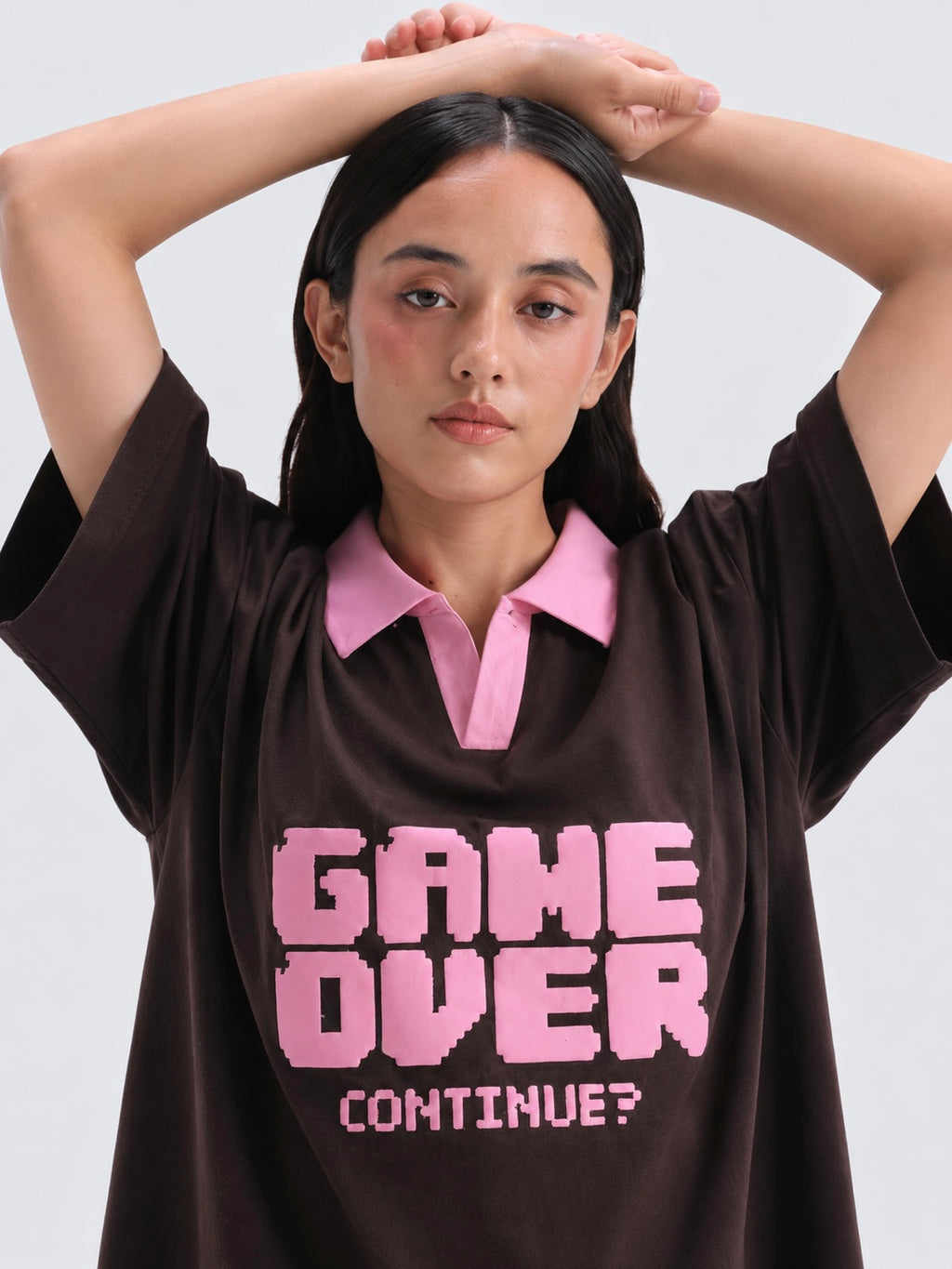 Chocolate Oversized Tee