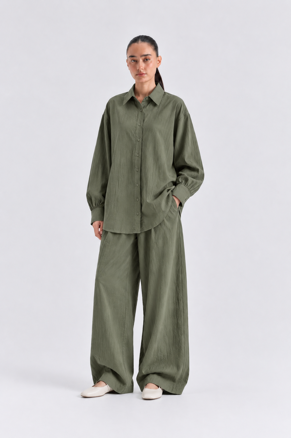 Army Green Coord Set